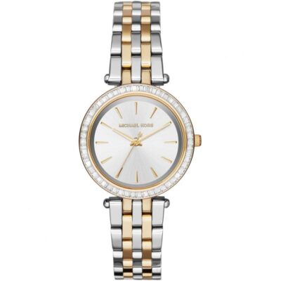 Michael Kors Ladies Mini Darci Two Tone Watch - MK3405